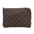Louis Vuitton Stui Voyage PM Pouch, &pound;240, Accessories, Brown, Canvas, Front view